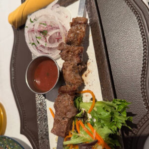 Lamb kebab