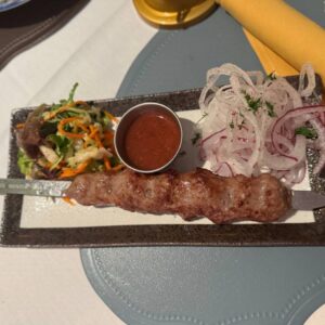 Beef kebab